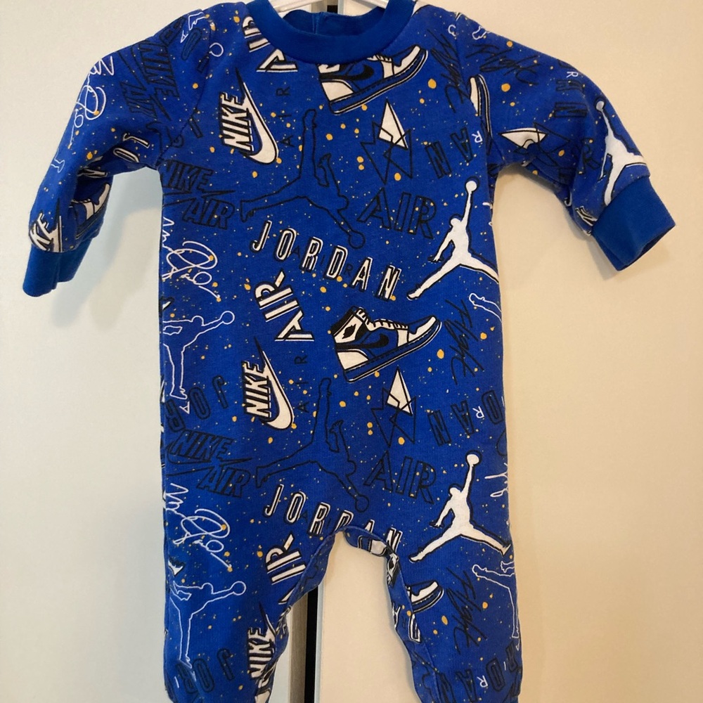Nike Blue One Piece Air Jordan Print